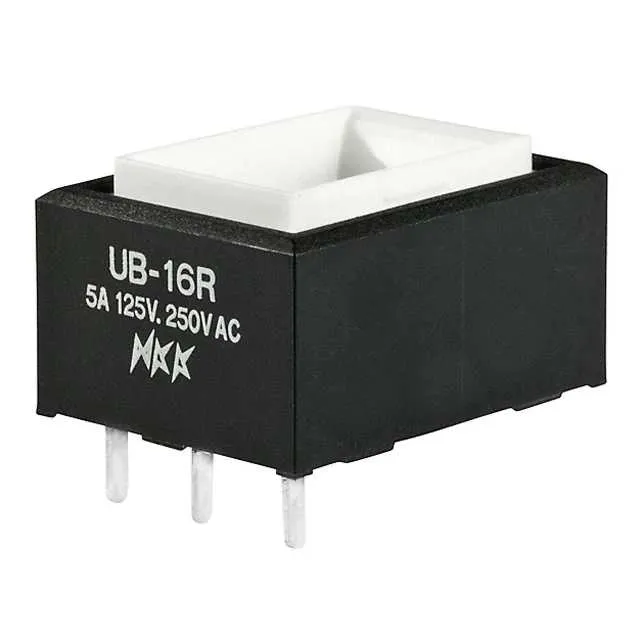 UB16RKW03N (SWITCH PUSHBUTTON SPDT 5A 125V)