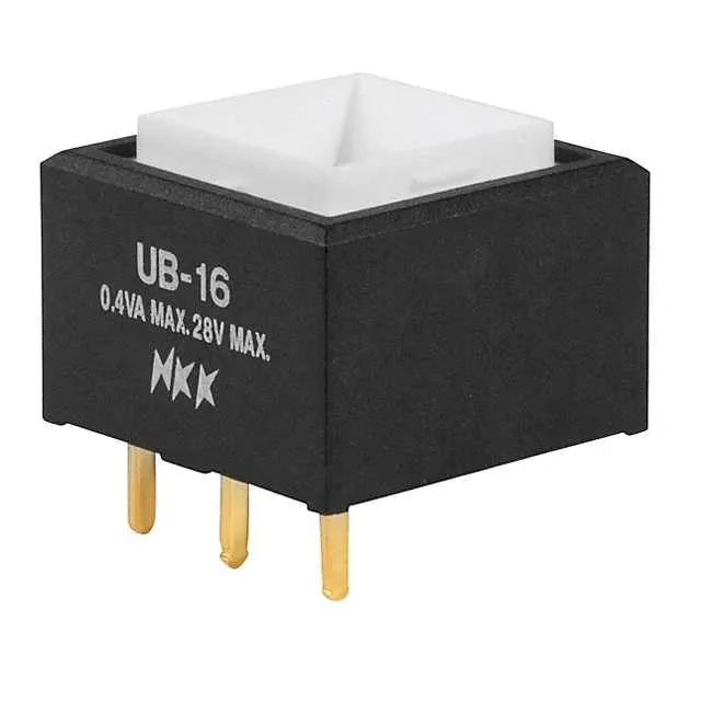 UB16SKG03N (SWITCH PUSH SPDT 0.4VA 28V)