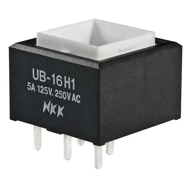 UB16SKW035F (SWITCH PUSHBUTTON SPDT 5A 125V)