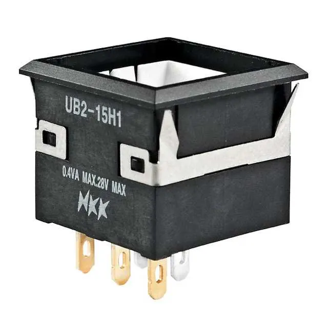 UB215KKG015C (SWITCH PUSH SPDT 0.4VA 28V)