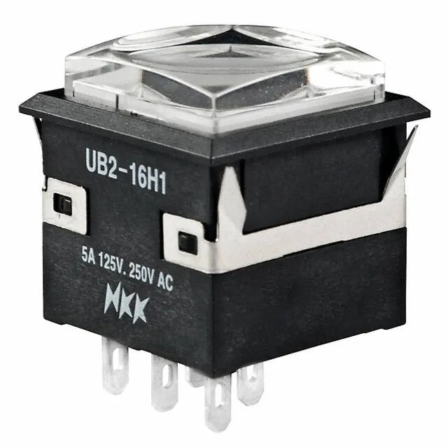 UB216KKW015F-1JB (SWITCH PUSHBUTTON SPDT 5A 125V)