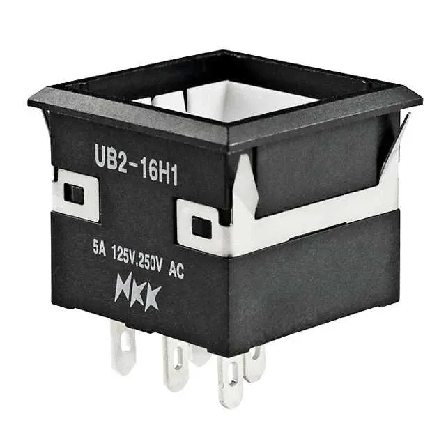 UB216KKW015F (SWITCH PUSHBUTTON SPDT 5A 125V)