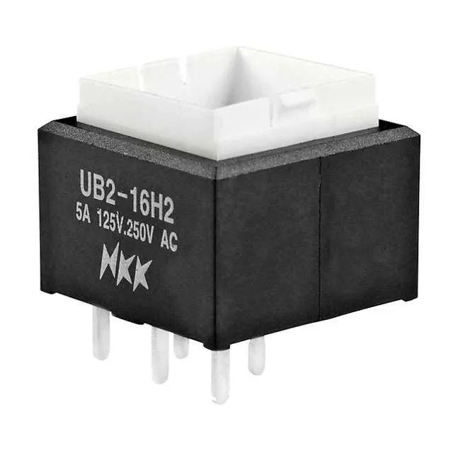 UB216SKW036CF (SWITCH PUSHBUTTON SPDT 5A 125V)