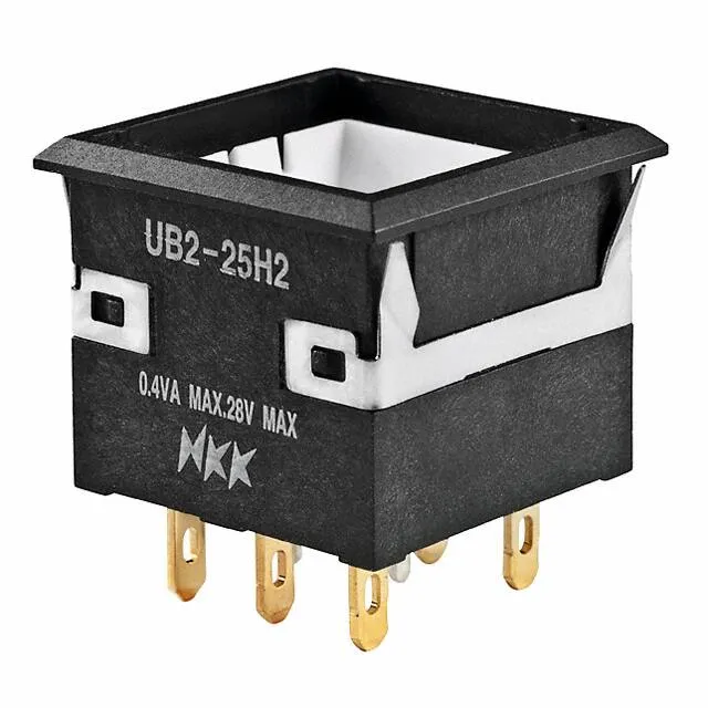 UB225KKG016CF (SWITCH PUSH DPDT 0.4VA 28V)