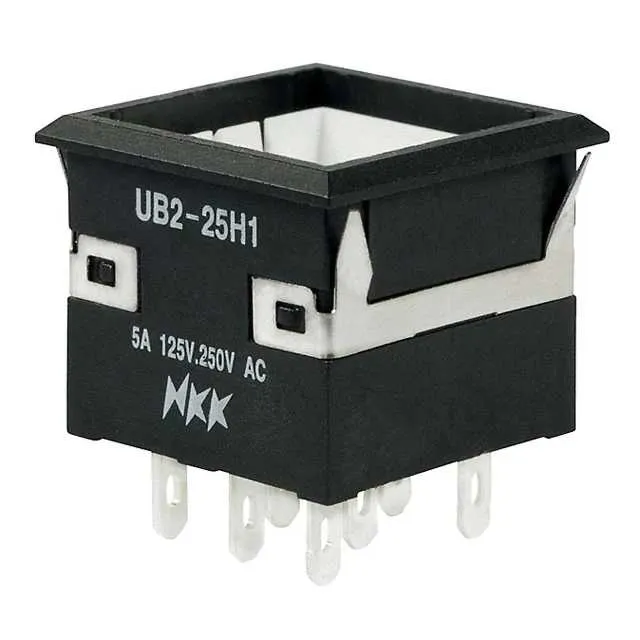 UB225KKW015D (SWITCH PUSHBUTTON DPDT 5A 125V)