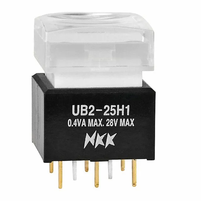 UB225SKG035D-1JB (SWITCH PUSH DPDT 0.4VA 28V)