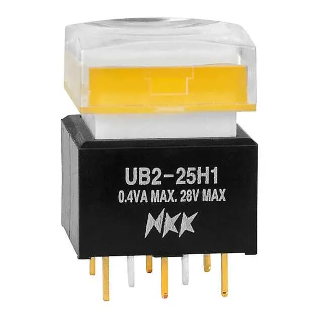UB225SKG035D-1JD (SWITCH PUSH DPDT 0.4VA 28V)