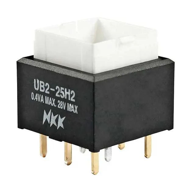 UB225SKG036B (SWITCH PUSH DPDT 0.4VA 28V)