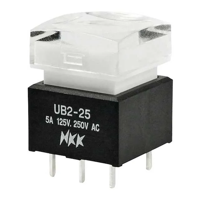 UB225SKW03N-4JB (SWITCH PUSHBUTTON DPDT 5A 125V)