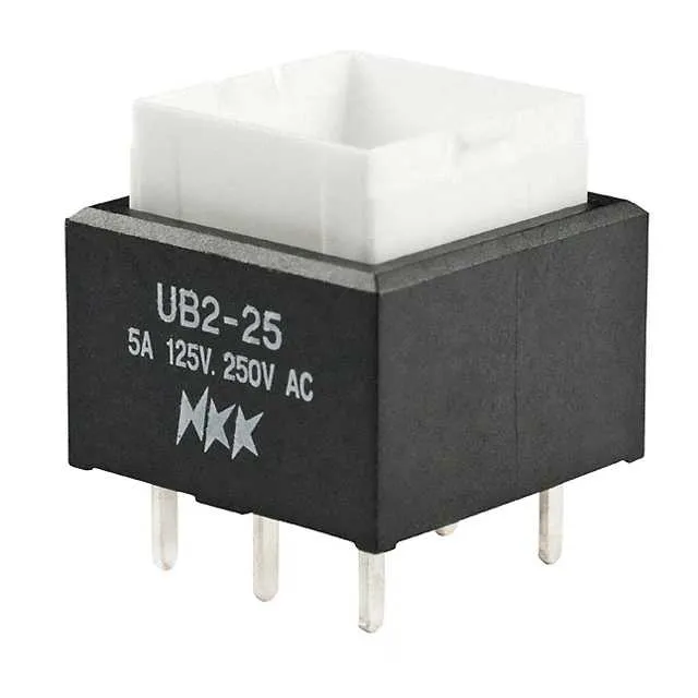 UB225SKW03N (SWITCH PUSHBUTTON DPDT 5A 125V)
