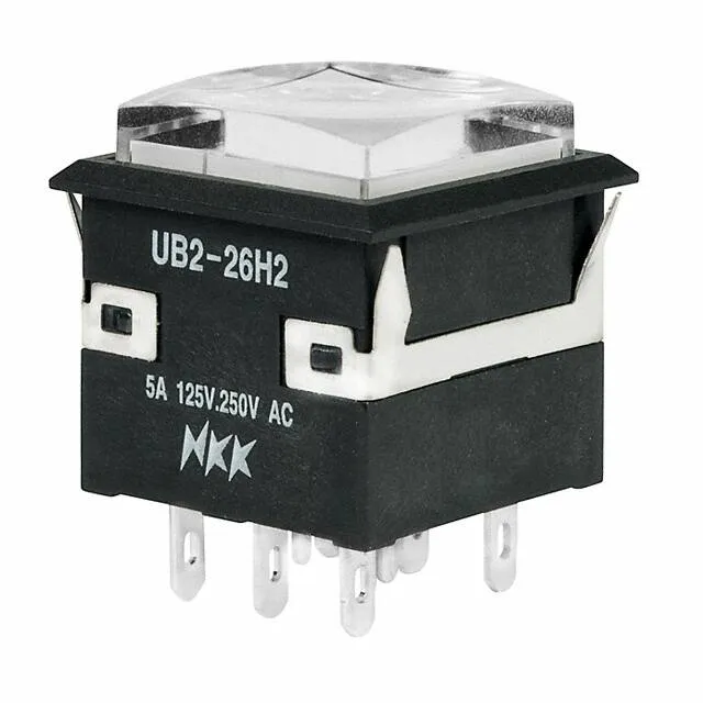 UB226KKW016B-1JB (SWITCH PUSHBUTTON DPDT 5A 125V)