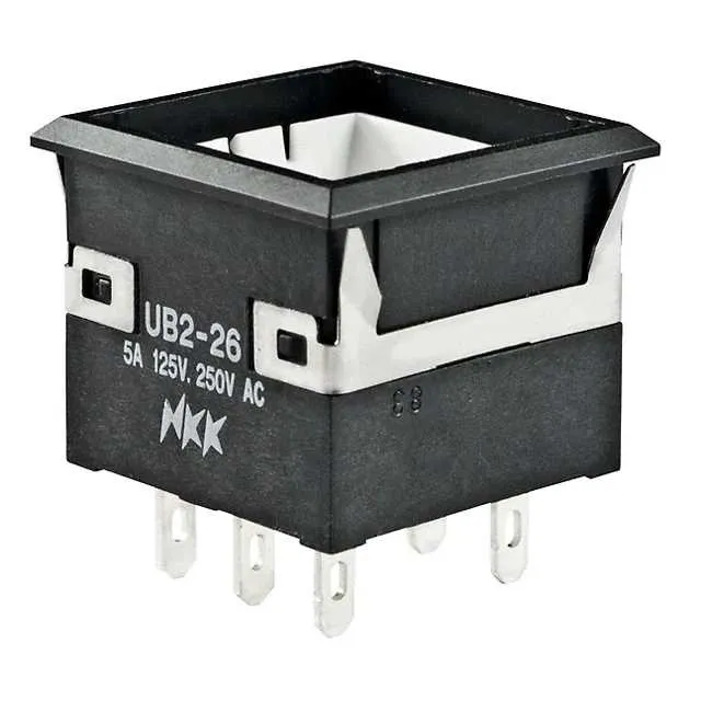 UB226KKW01N (SWITCH PUSHBUTTON DPDT 5A 125V)