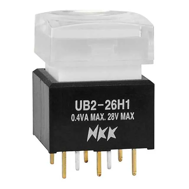 UB226SKG035C-1JB (SWITCH PUSH DPDT 0.4VA 28V)