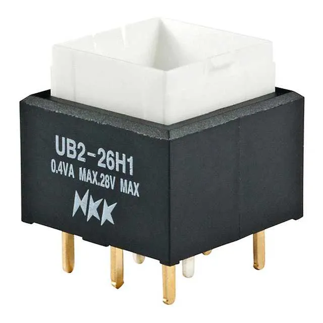 UB226SKG035F (SWITCH PUSH DPDT 0.4VA 28V)