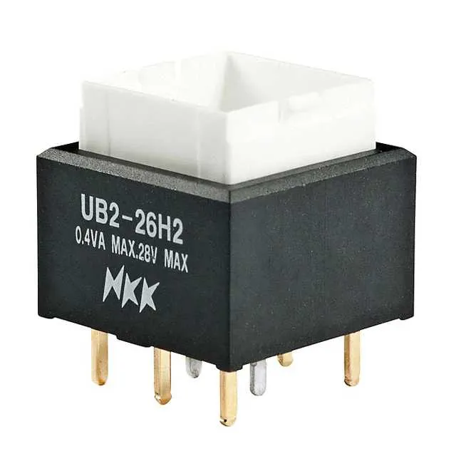 UB226SKG036B (SWITCH PUSH DPDT 0.4VA 28V)