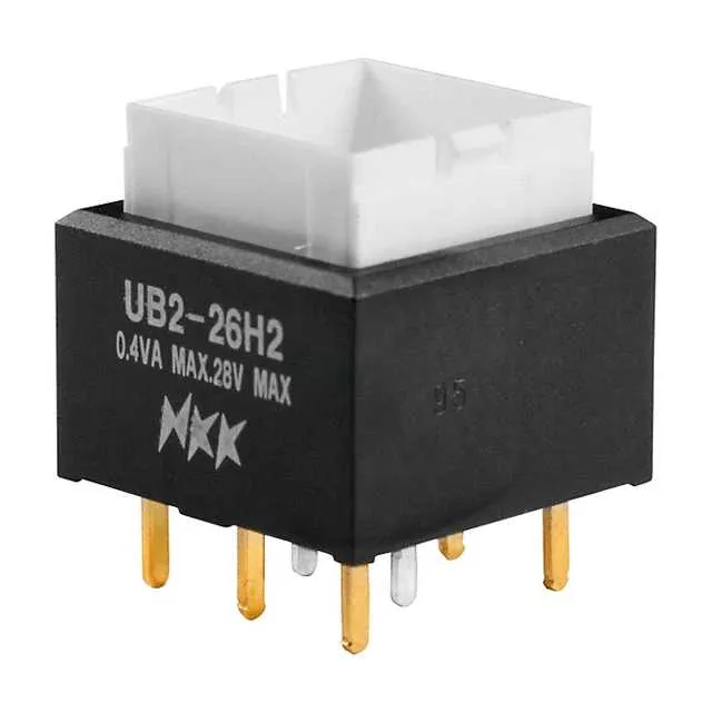UB226SKG036G (SWITCH PUSH DPDT 0.4VA 28V)