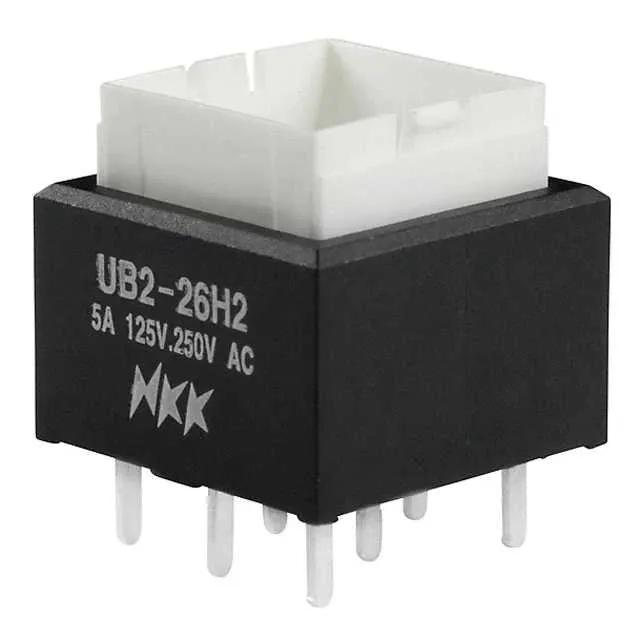 UB226SKW036F (SWITCH PUSHBUTTON DPDT 5A 125V)