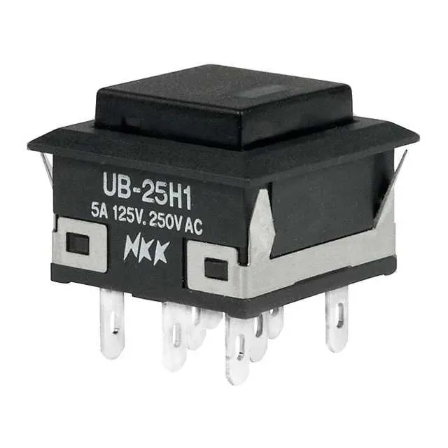 UB25KKW015C-AB (SWITCH PUSHBUTTON DPDT 5A 125V)