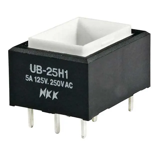UB25RKW035C (SWITCH PUSHBUTTON DPDT 5A 125V)