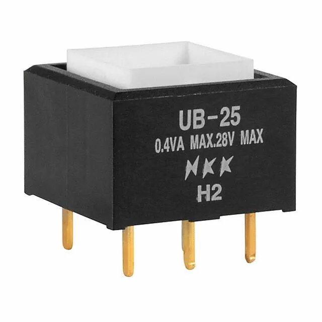 UB25SKG036F (SWITCH PUSH DPDT 0.4VA 28V)