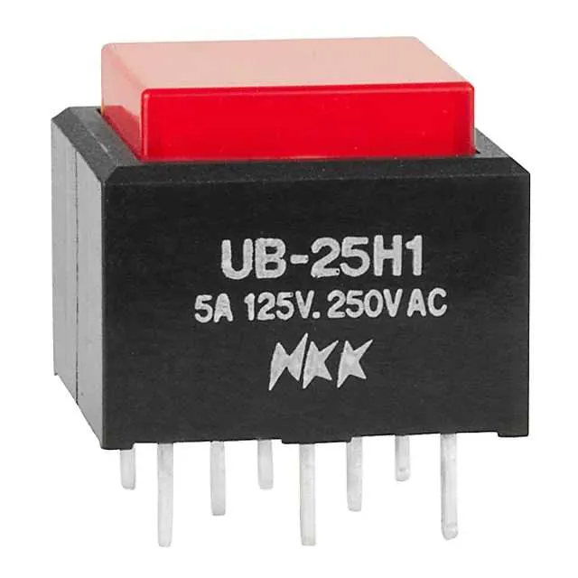 UB25SKW035C-CB (SWITCH PUSHBUTTON DPDT 5A 125V)