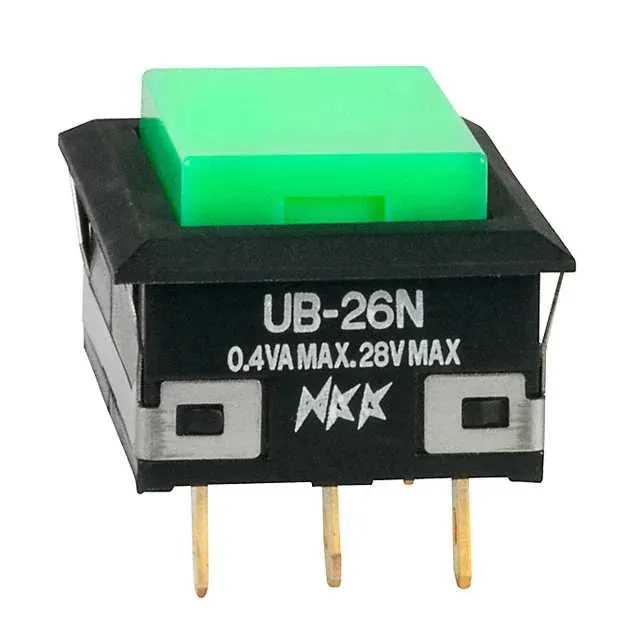 UB26NKG01N-F (SWITCH PUSH DPDT 0.4VA 28V)