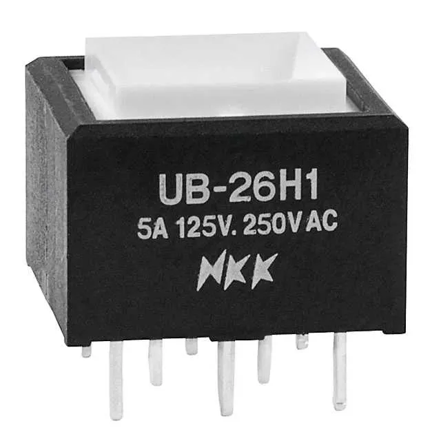 UB26SKW035D (SWITCH PUSHBUTTON DPDT 5A 125V)