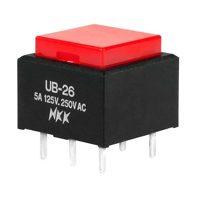 UB26SKW03N-C (SWITCH PUSHBUTTON DPDT 5A 125V)