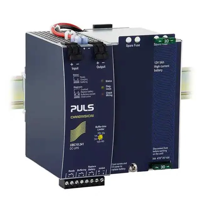 UBC10.241 (DIN RAIL UPS 24V 10A W/ 5AH BAT)