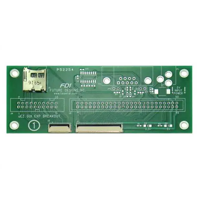 UEZGUI-EXP-BRKOUT (UEZ GUI BRKOUT MICROSD PWR/RS232)