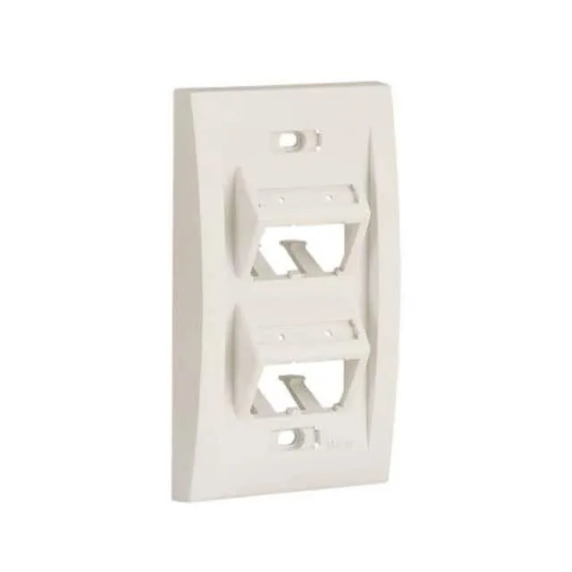 UICFPSE4WH (FACEPLATE, 4 PORT, EXECUTIVE, SL)