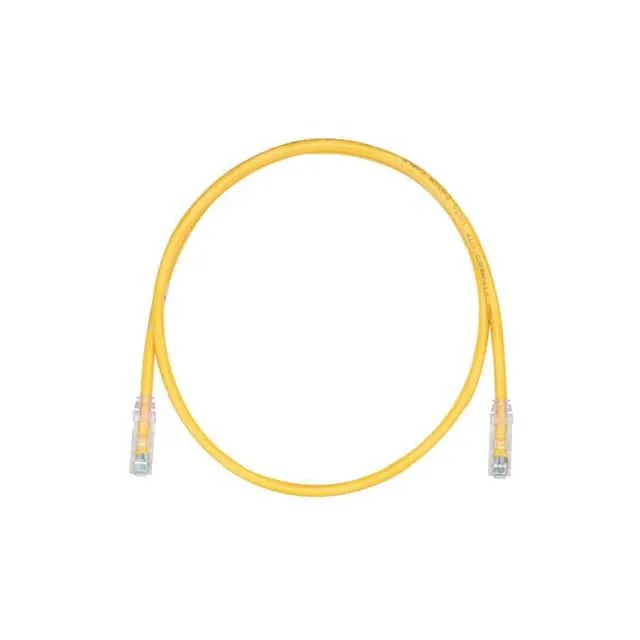 UTPSP10MYLY (COPPER PATCH CORD, CAT 6, YELLOW)