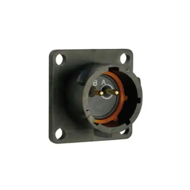UTS012D2P (CONN RCPT MALE 2POS GOLD SOLDER)