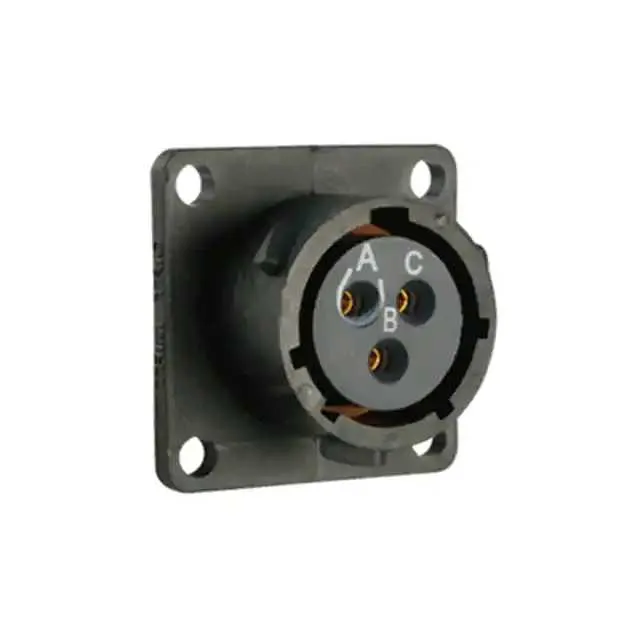 UTS012E3S (CONN RCPT FMALE 3POS SOLDER CUP)