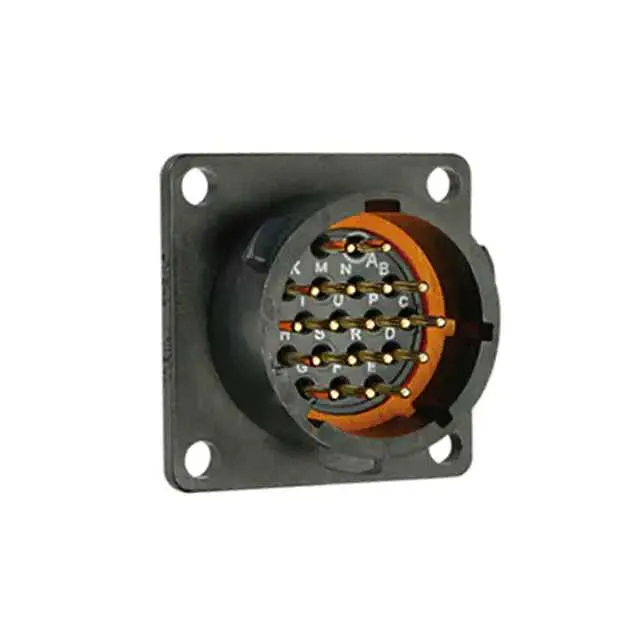 UTS014D18P (CONN RCPT MALE 18POS GOLD SOLDER)