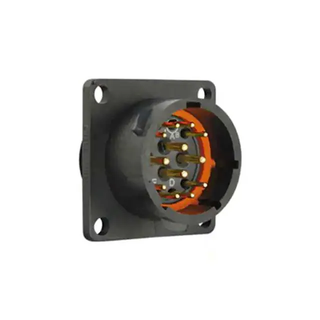 UTS014E12P (CONN RCPT MALE 12POS SOLDER CUP)