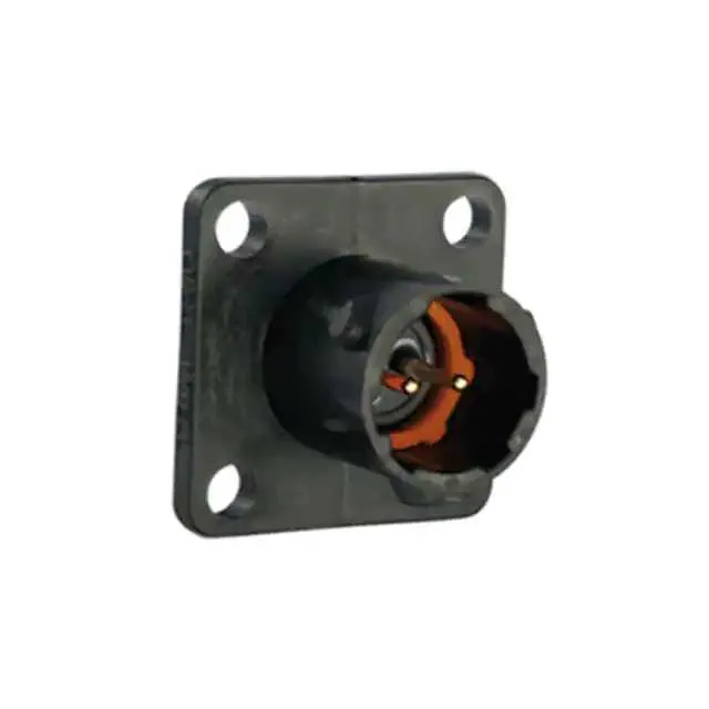 UTS08D2P (CONN RCPT MALE 2POS GOLD SOLDER)