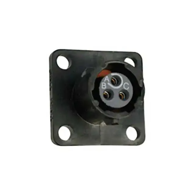 UTS08D33S (CONN RCPT FMALE 3POS GOLD SOLDER)