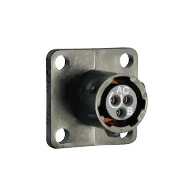 UTS08D3S (CONN RCPT FMALE 3POS GOLD SOLDER)