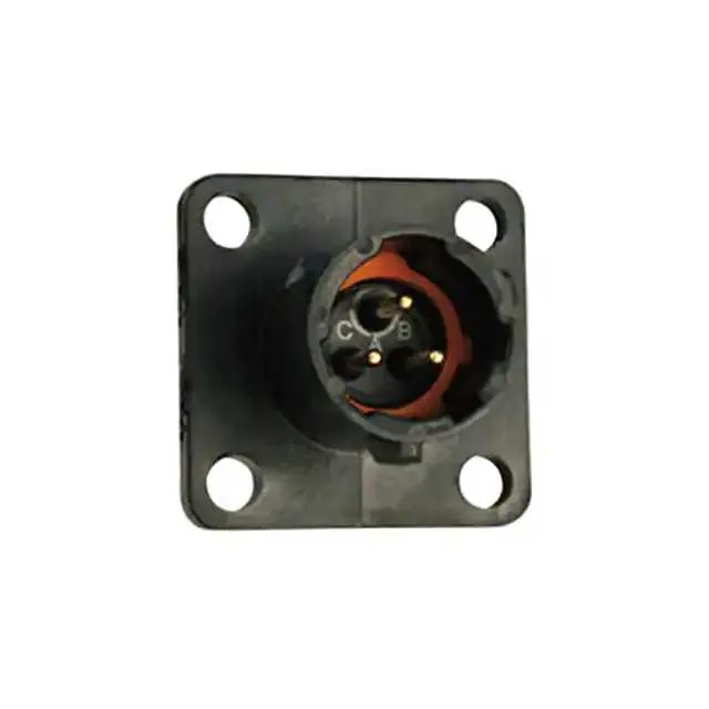 UTS08E33P (CONN RCPT MALE 3POS SOLDER CUP)