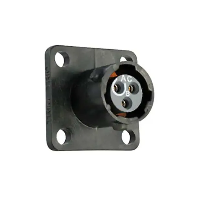 UTS08E3AS (CONN RCPT FMALE 3POS SOLDER CUP)