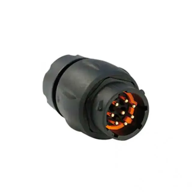 UTS1GN128P (CONN RCPT HSNG MALE 8POS INLINE)