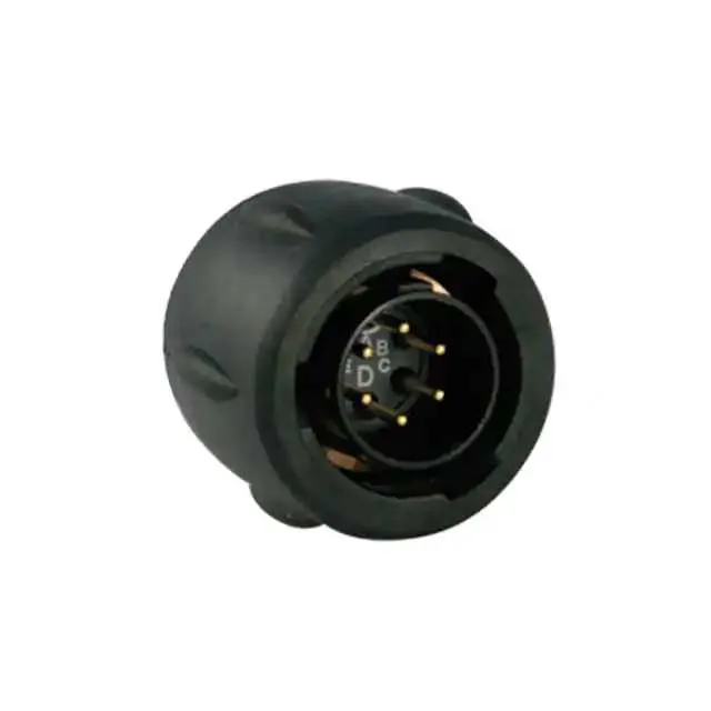 UTS610E6P (CONN PLUG MALE 6POS SOLDER CUP)