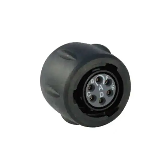 UTS610E6S (CONN PLUG FMALE 6POS SOLDER CUP)