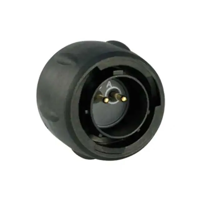 UTS612E2P (CONN PLUG MALE 2POS SOLDER CUP)