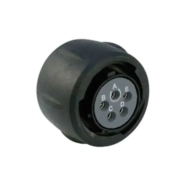 UTS614E5S (CONN PLUG FMALE 5POS SOLDER CUP)