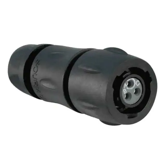 UTS6JC8E33S (CONN PLUG FMALE 3POS SOLDER CUP)