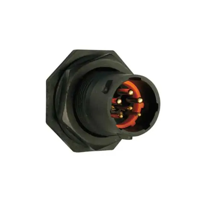 UTS7103W3P (CONN RCPT HSNG MALE 6POS PNL MNT)