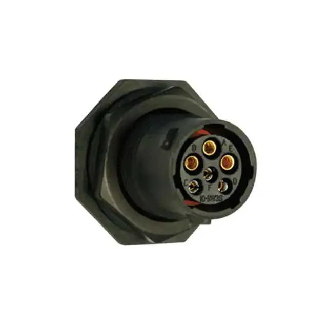 UTS7103W3S (CONN RCPT HSNG FMALE 6POS PNL MT)
