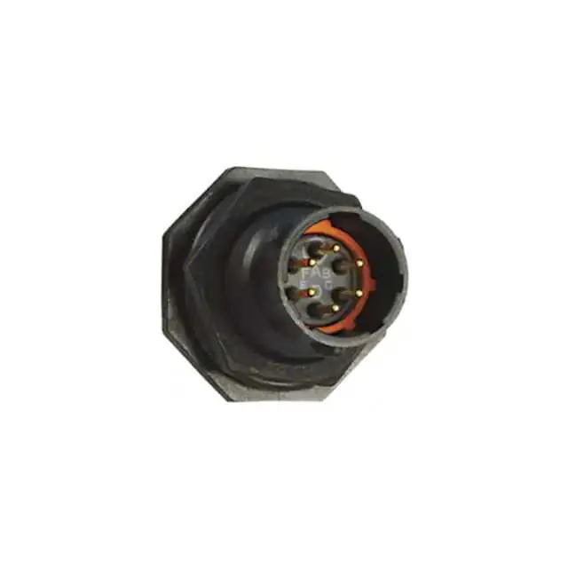 UTS710D6P (CONN RCPT MALE 6POS GOLD SOLDER)